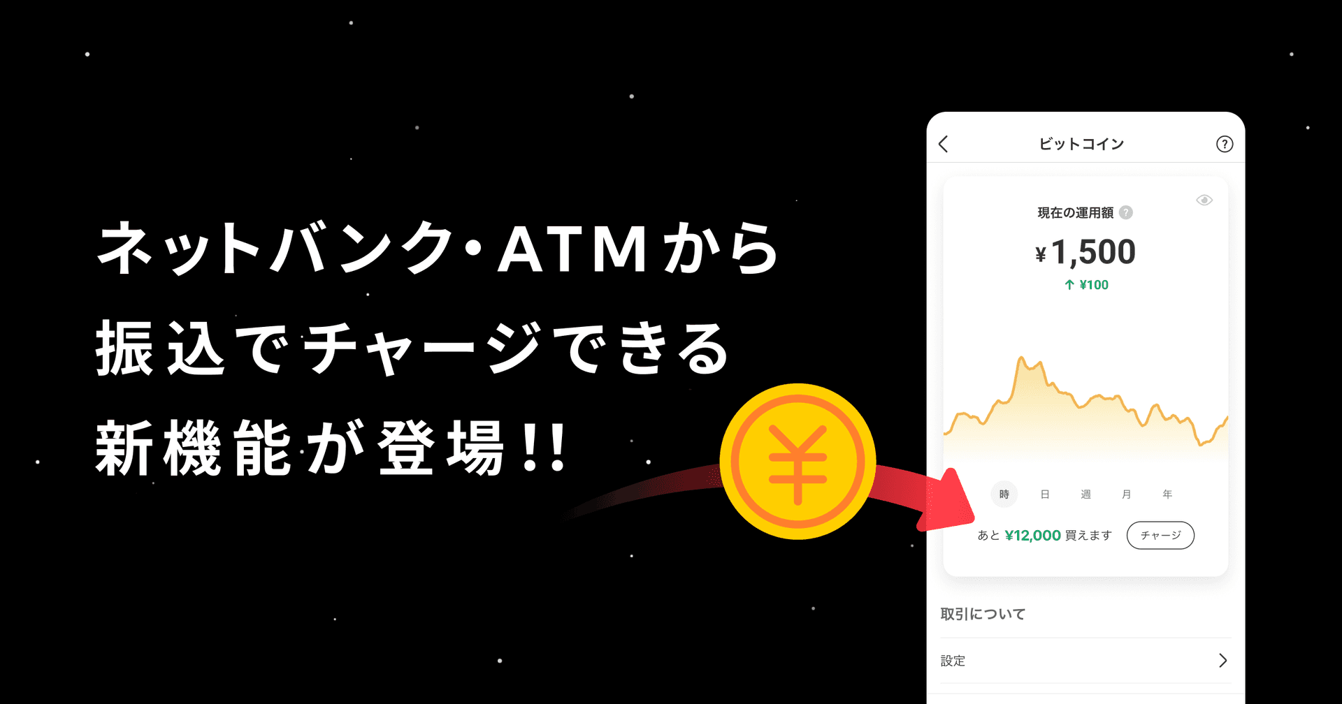 メルコイン、ビットコインのチャージ方法にネットバンク・ATMからの振込入金を追加