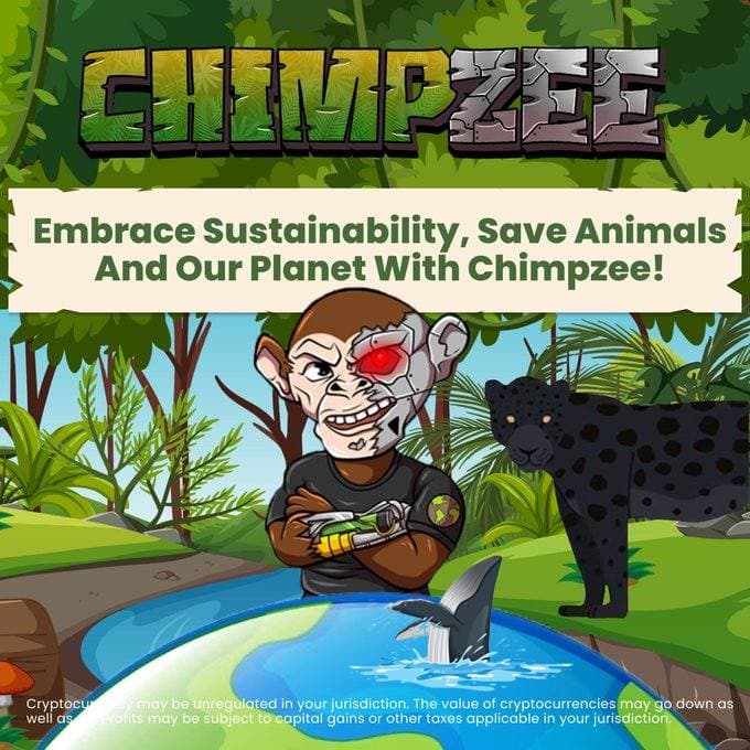 Chimpzeeプレセール、いよいよラスト！ 10倍予測もある野生動物保護ミームコインを確保する最後のチャンス