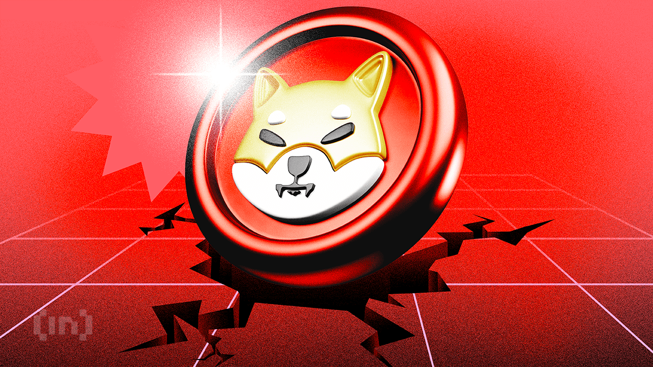 柴犬コイン（SHIB）価格がコインベースで50％急落