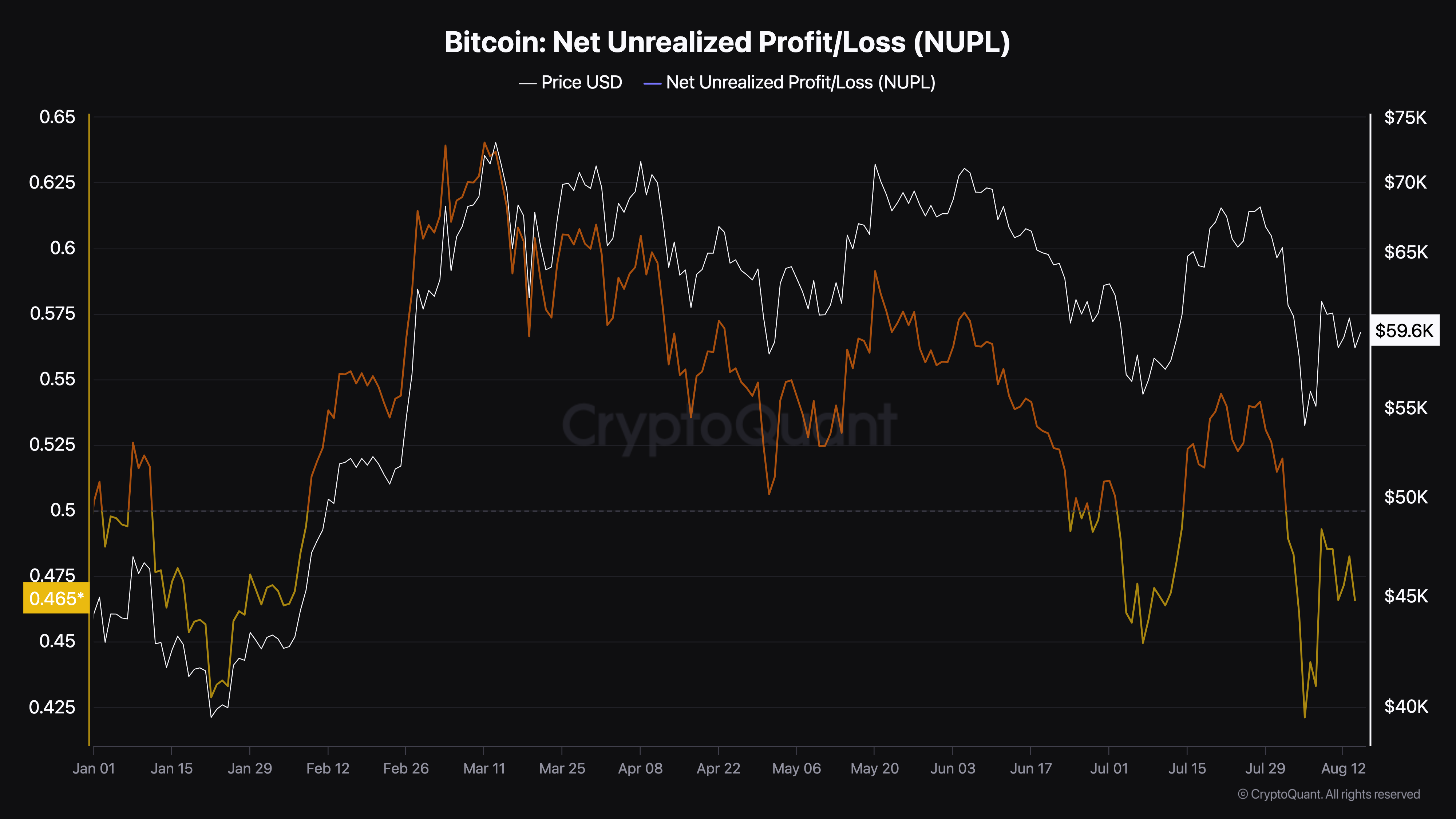 ビットコイン純未実現損益
